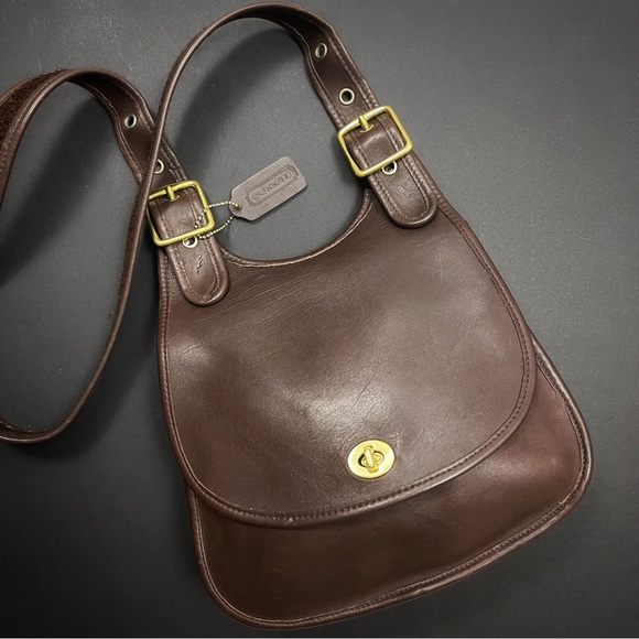 Coach Bags Vintage Coach Berkeley Crescent Saddle Bag Crossbody